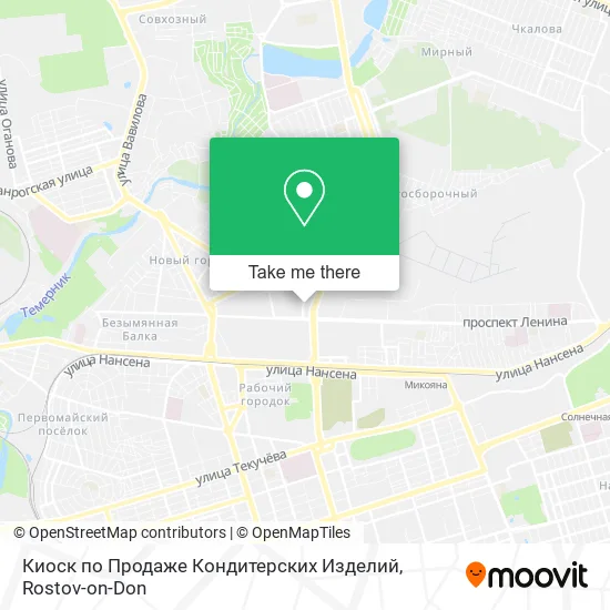 Киоск по Продаже Кондитерских Изделий map