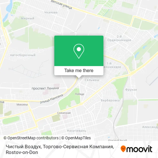 Чистый Воздух, Торгово-Сервисная Компания map