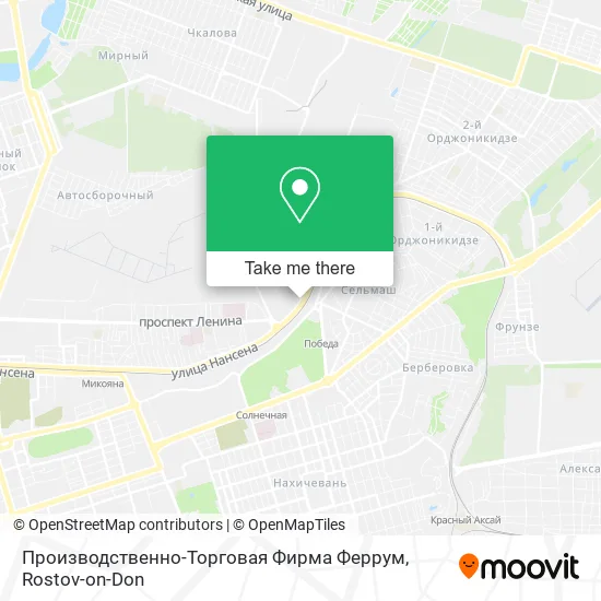 Производственно-Торговая Фирма Феррум map