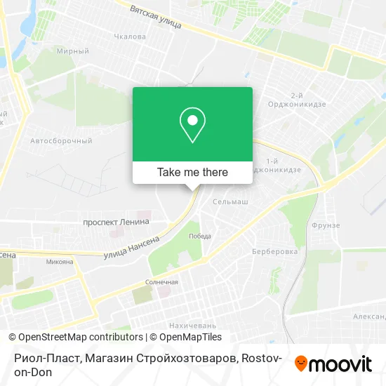 Риол-Пласт, Магазин Стройхозтоваров map