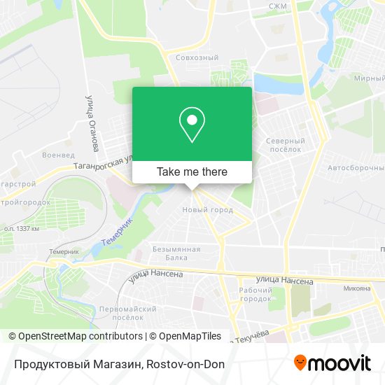 Продуктовый Магазин map