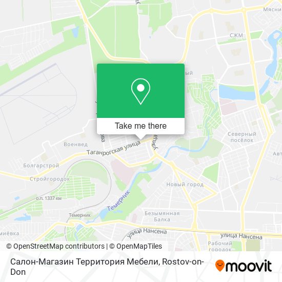Салон-Магазин Территория Мебели map