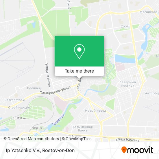 Ip Yatsenko V.V. map