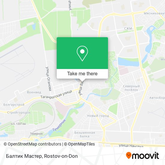 Балтик Мастер map