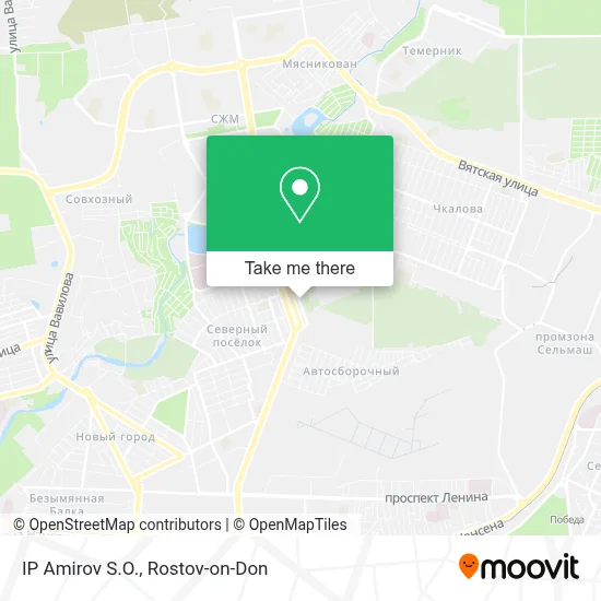 IP Amirov S.O. map