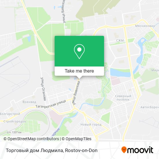 Торговый дом Людмила map