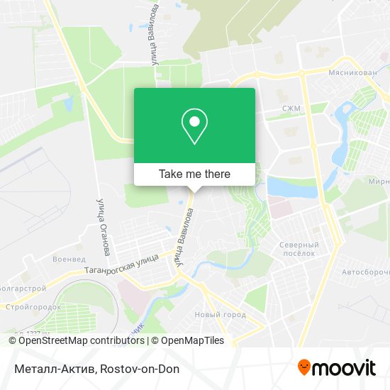 Металл-Актив map