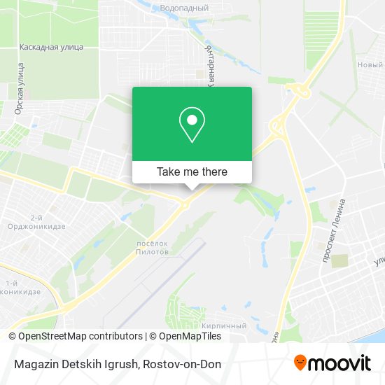 Magazin Detskih Igrush map