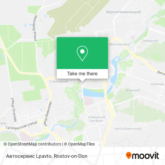 Автосервис Lpavto map