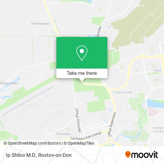 Ip Shilov M.D. map