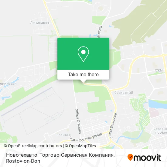 Новотехавто, Торгово-Сервисная Компания map