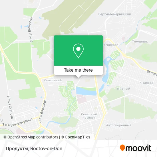 Продукты map