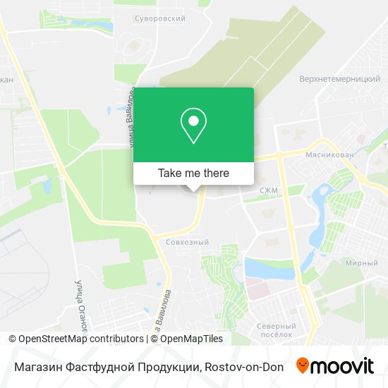 Магазин Фастфудной Продукции map