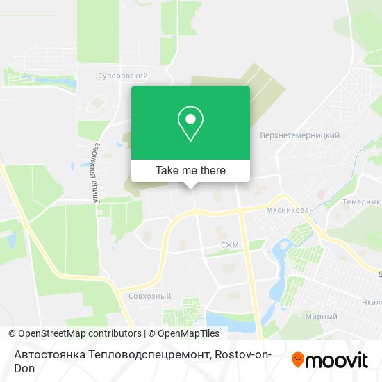 Автостоянка Тепловодспецремонт map
