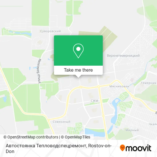 Автостоянка Тепловодспецремонт map