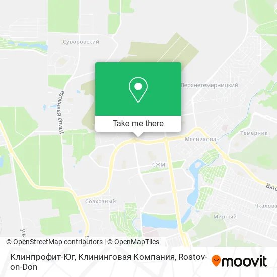 Клинпрофит-Юг, Клининговая Компания map