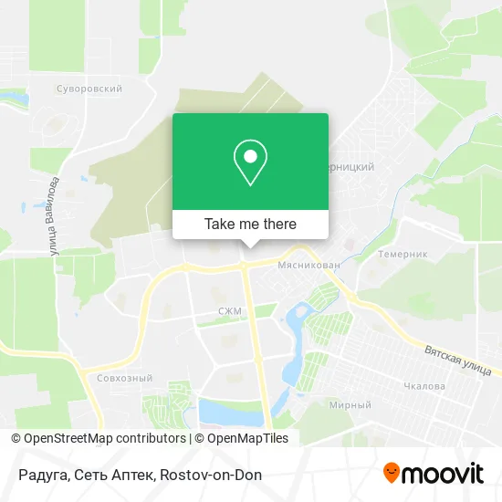 Радуга, Сеть Аптек map