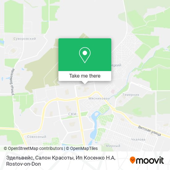 Эдельвейс, Салон Красоты, Ип Косенко Н.А map