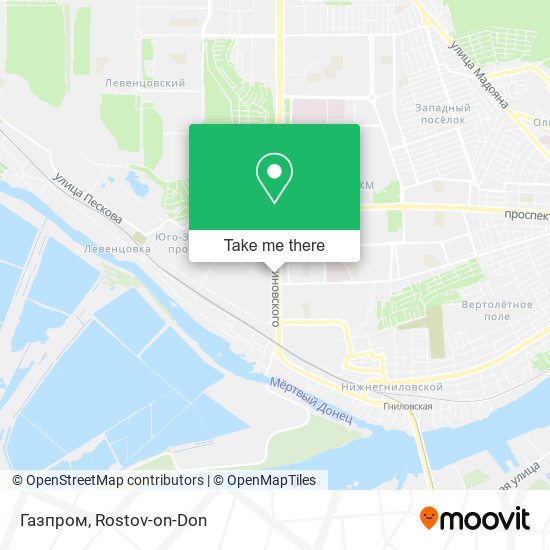 Газпром map