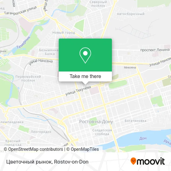 Цветочный рынок map