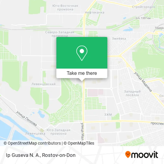 Ip Guseva N. A. map