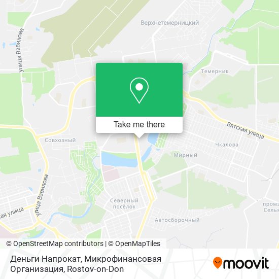 Деньги Напрокат, Микрофинансовая Организация map