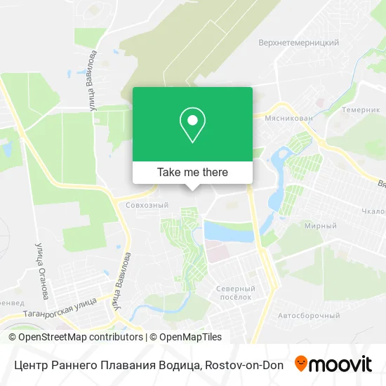 Центр Раннего Плавания Водица map