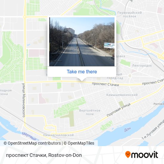 проспект Стачки map