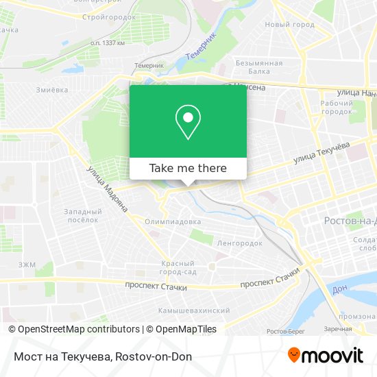 Мост на Текучева map