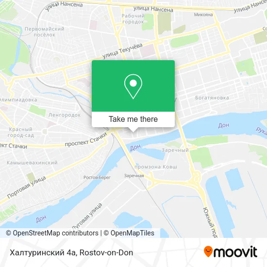 Халтуринский 4а map