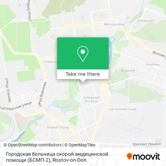 Городская больница скорой медицинской помощи (БСМП-2) map