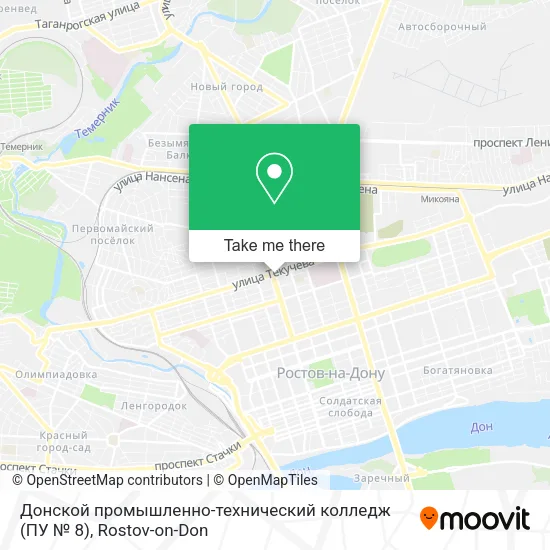 Донской промышленно-технический колледж (ПУ № 8) map