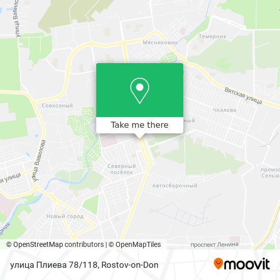 улица Плиева 78/118 map