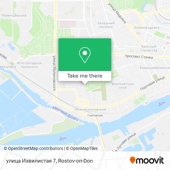 улица Извилистая 7 map