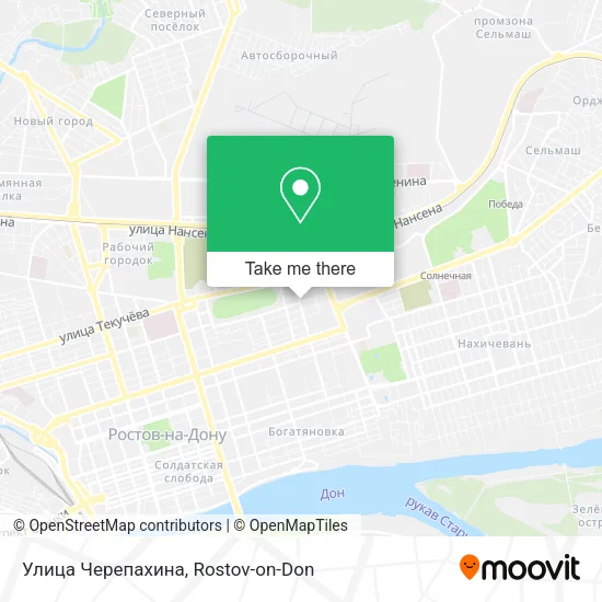 Улица Черепахина map