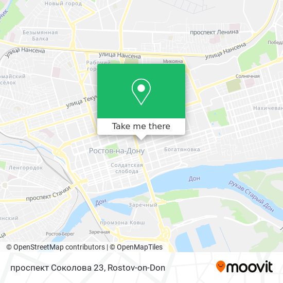 проспект Соколова 23 map