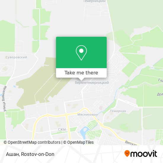 Ашан map
