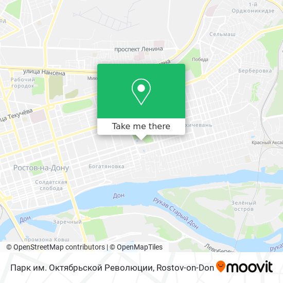 Парк им. Октябрьской Революции map