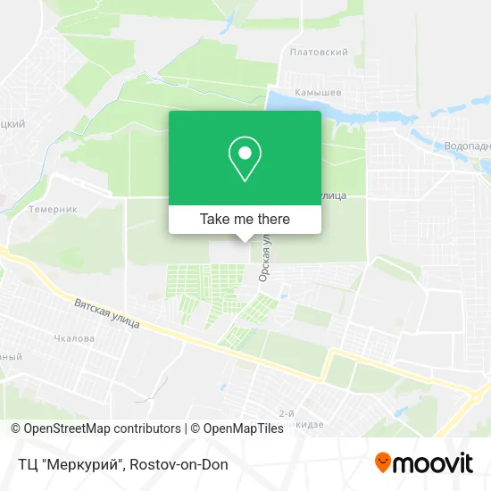 ТЦ "Меркурий" map
