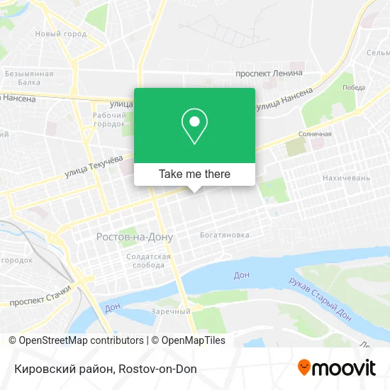 Кировский район map