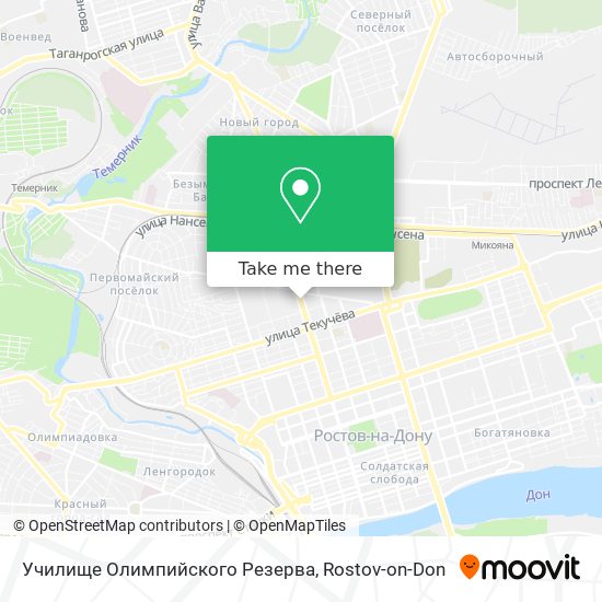 Училище Олимпийского Резерва map