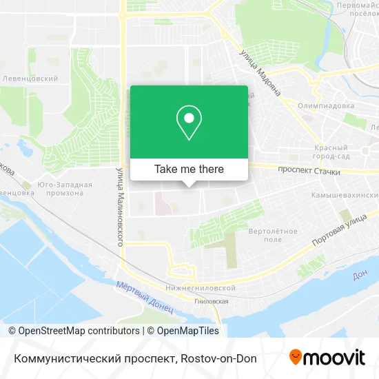 Коммунистический проспект map