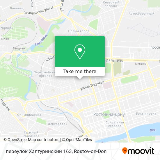 переулок Халтуринский 163 map