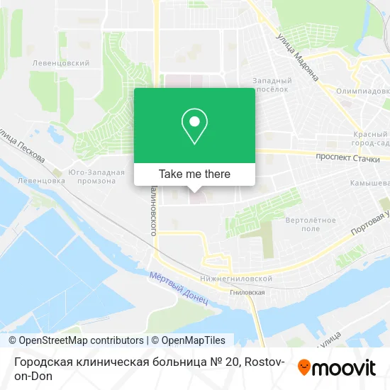 Городская клиническая больница № 20 map