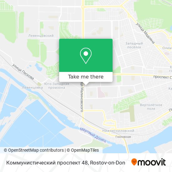Коммунистический проспект 48 map