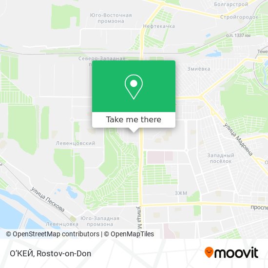 О’КЕЙ map