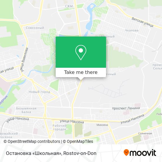 Остановка «Школьная» map