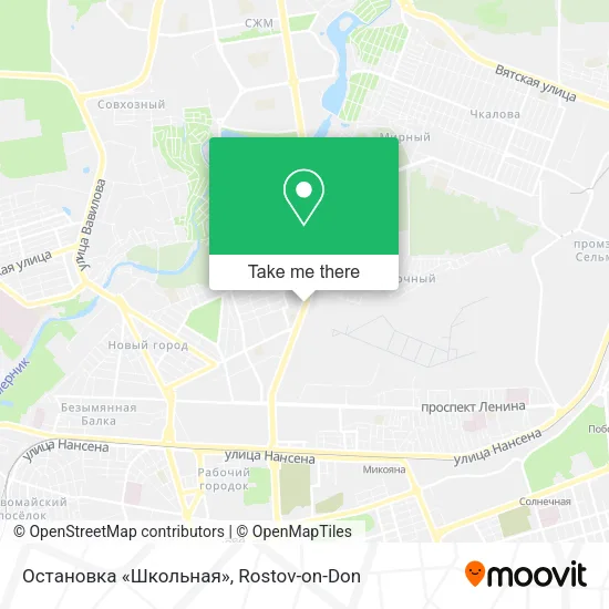 Остановка «Школьная» map