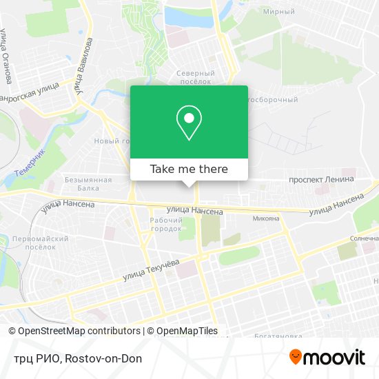 трц РИО map