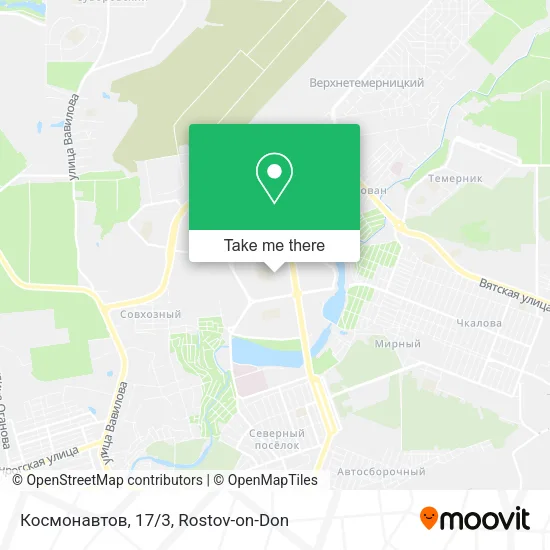 Космонавтов, 17/3 map